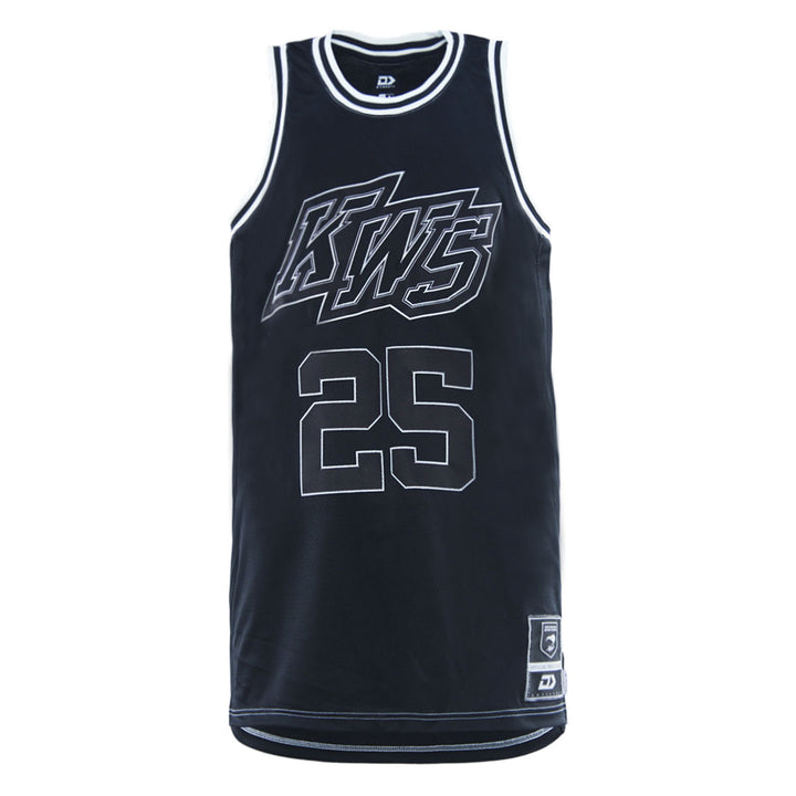 2025 Kiwis Mens Basketball Singlet - Black