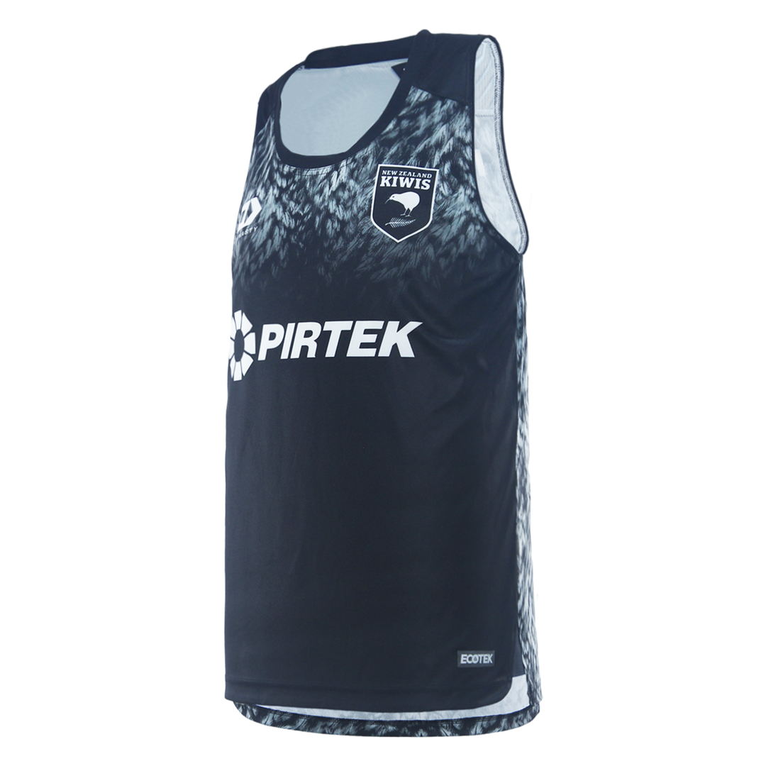 2025 Kiwis Mens Training Singlet - Silver