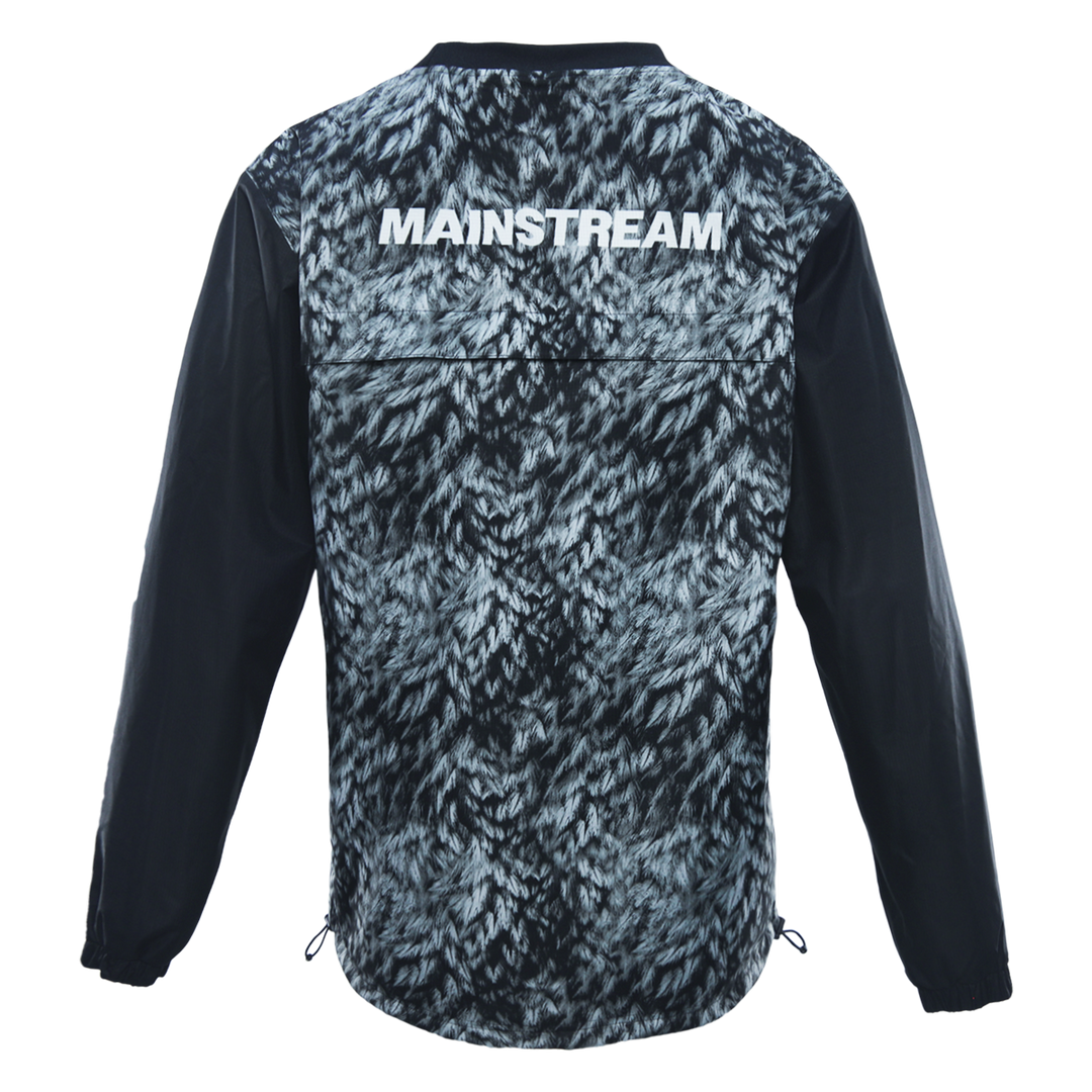 2025 Kiwis Mens Wet Weather Pullover Jacket - Black