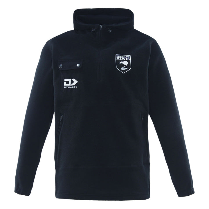 2025 Kiwis Mens Microfleece Quarter Zip Jacket - Black