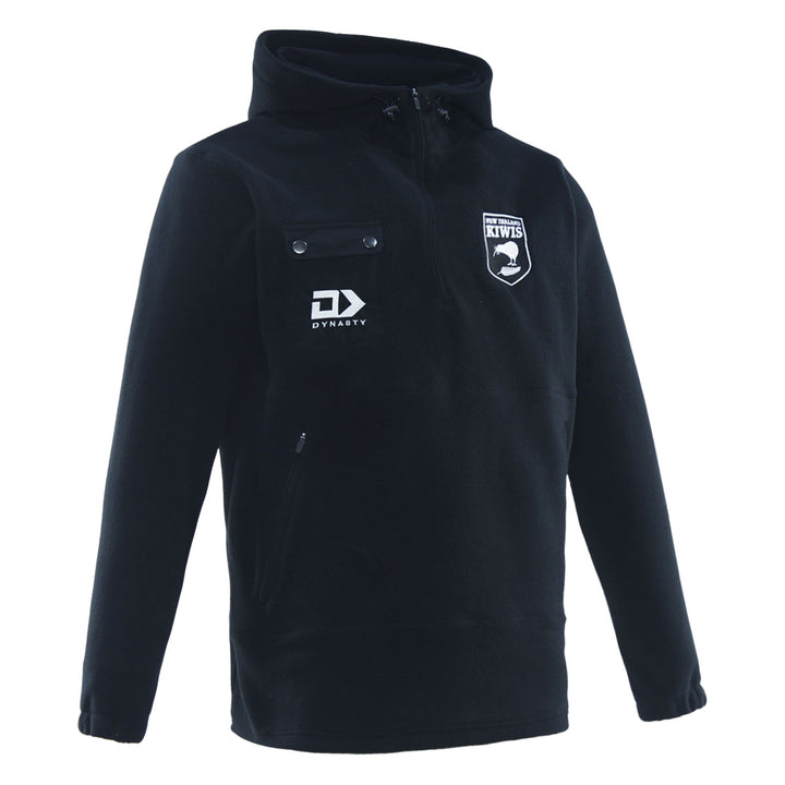 2025 Kiwis Mens Microfleece Quarter Zip Jacket - Black