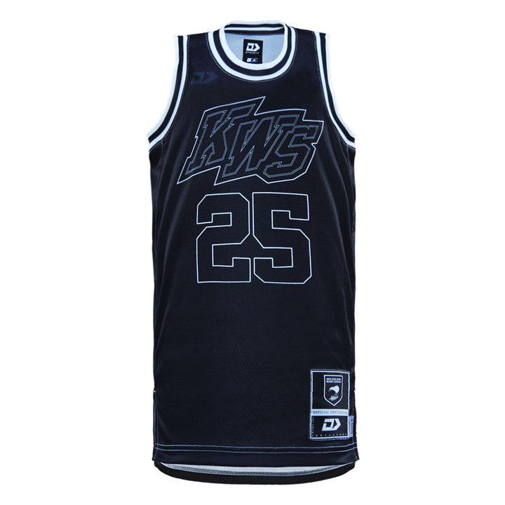 2025 Kiwis Junior Basketball Singlet - Black
