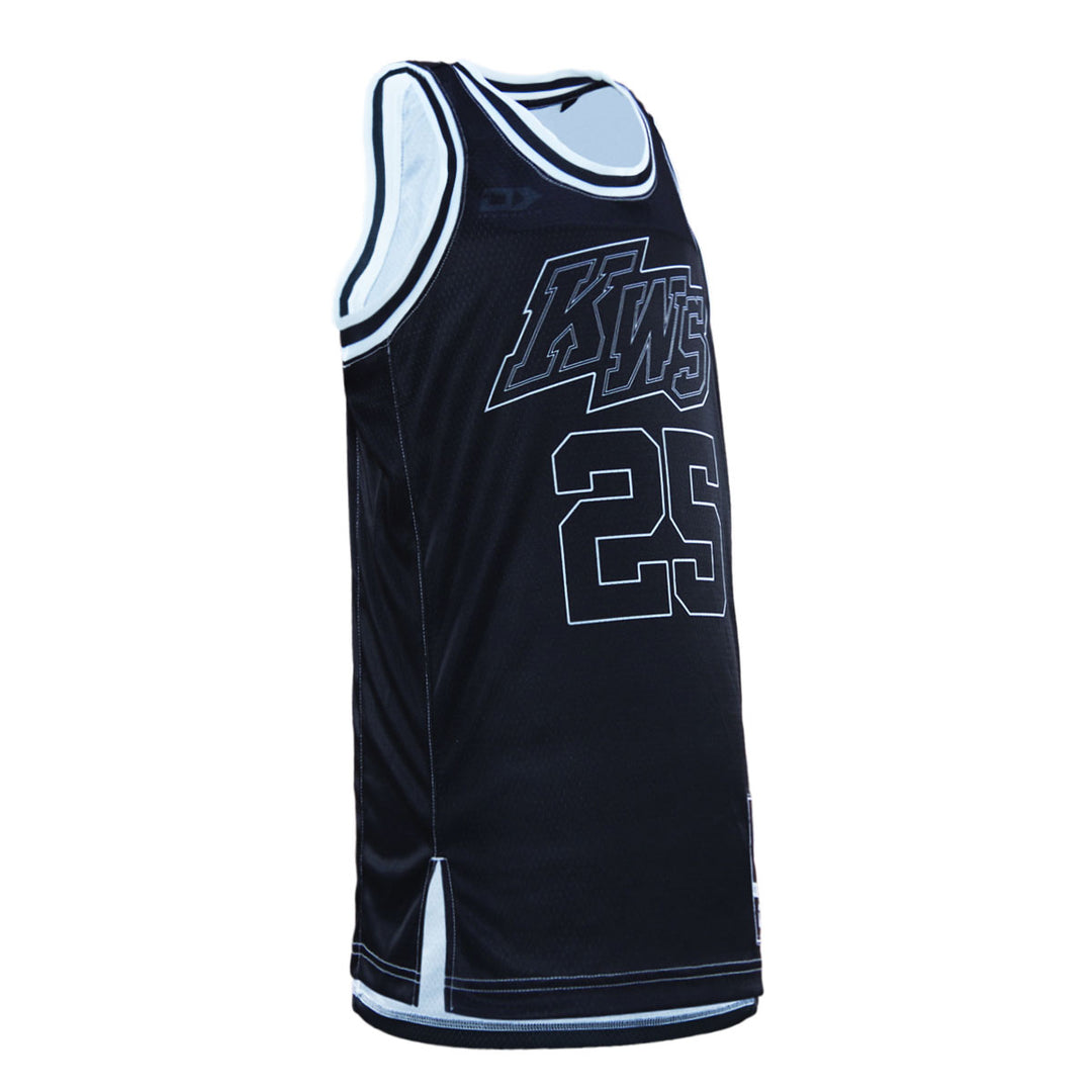 2025 Kiwis Junior Basketball Singlet - Black