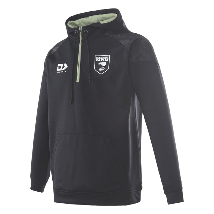 New Zealand Kiwis RL Adults 1/4 Zip Performance Hoodie