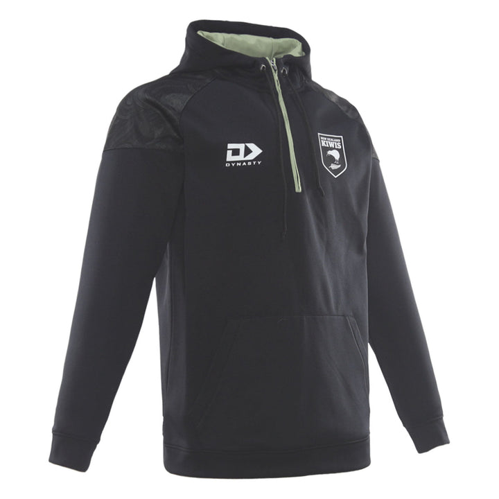 New Zealand Kiwis RL Adults 1/4 Zip Performance Hoodie