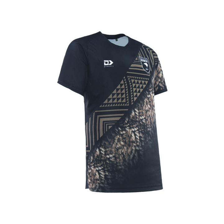 2025 Kiwis Junior Captains Run Tee - Brown