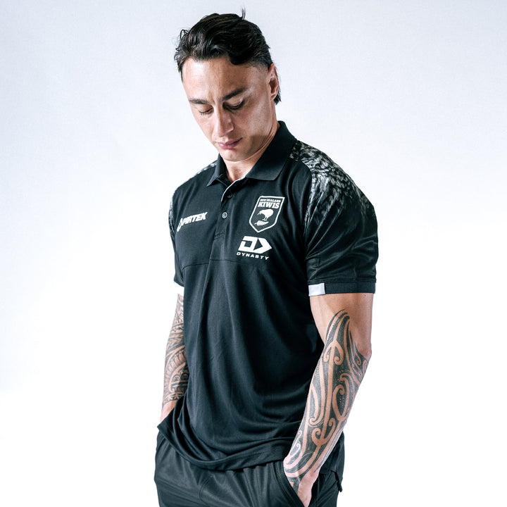 2025 Kiwis Rugby League Mens Media Polo