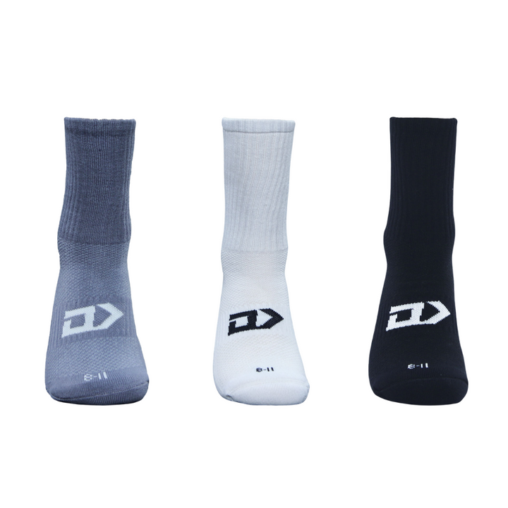 2025 Kiwis 3 Pack Crew Sock - Assorted